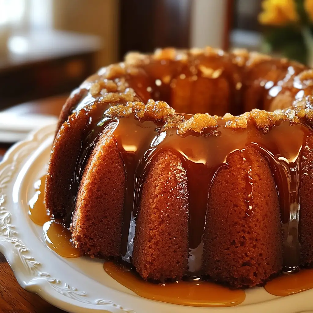 Brown Sugar Caramel Pound Cake