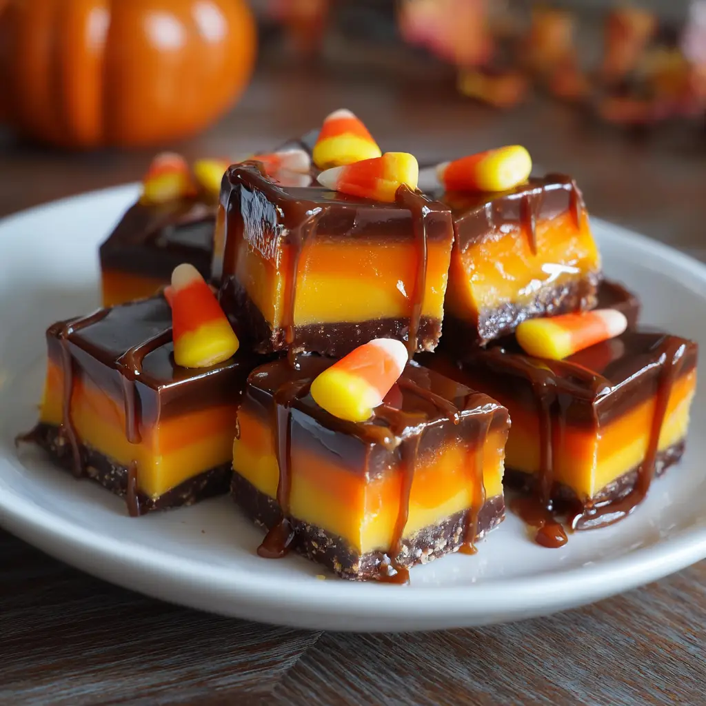 Candy Corn Fudge