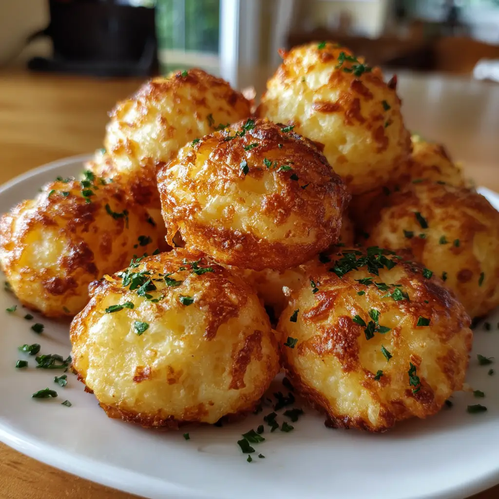 Leftover Mashed Potato Cheese Puffs