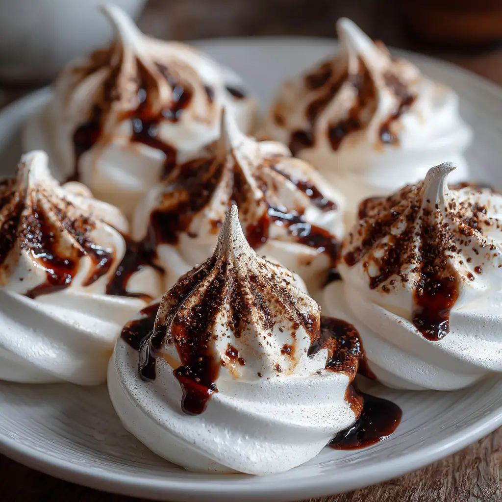 Ghost Meringue Cookies