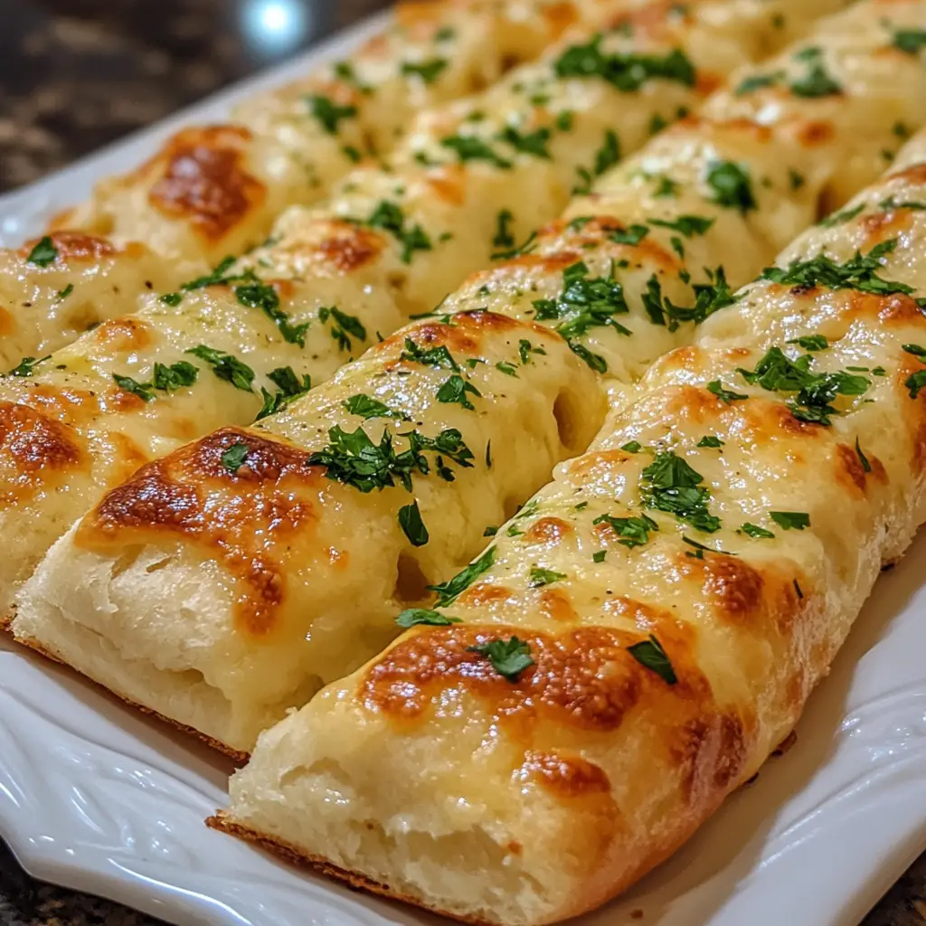 Homemade Cheesy Garlic Breadsticks That Wow Your Taste Buds!