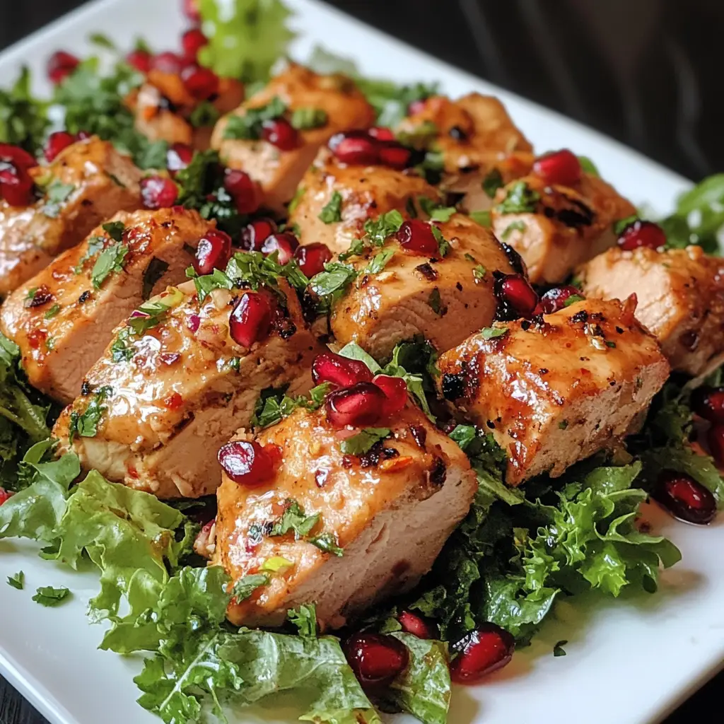 Autumn Harvest Salad with Pomegranates