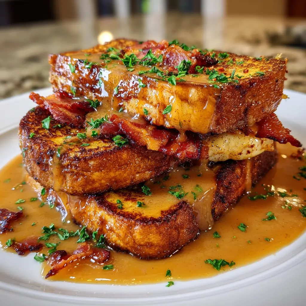 Bourbon Maple Bacon French Toast