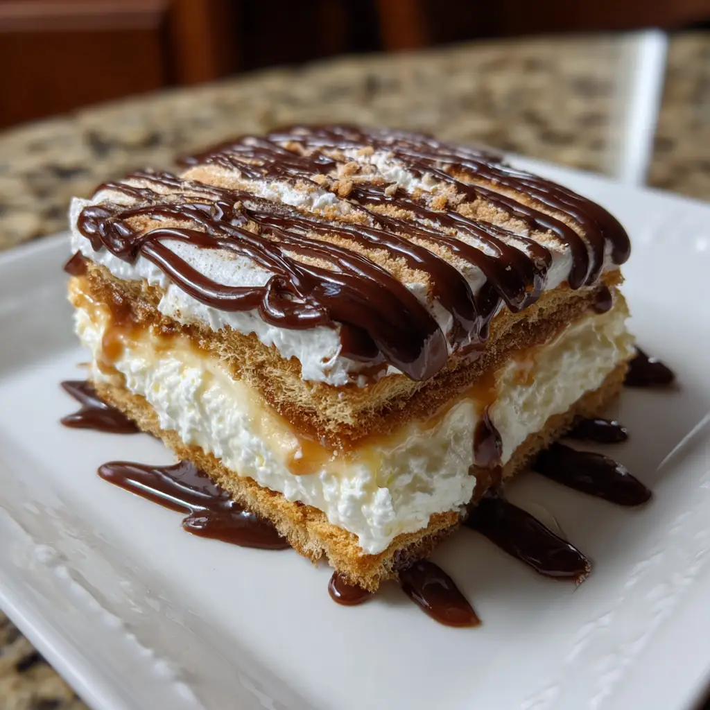 Irresistible Banana Eclair Cake You Must try