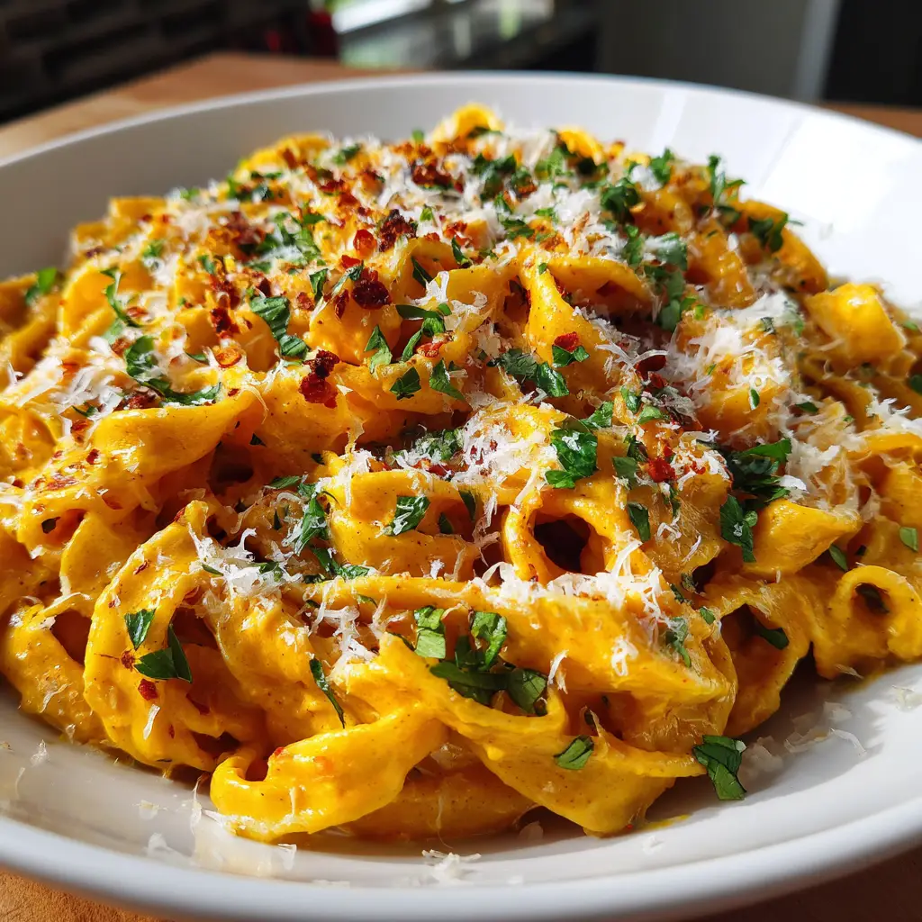 Creamy Pumpkin Pasta