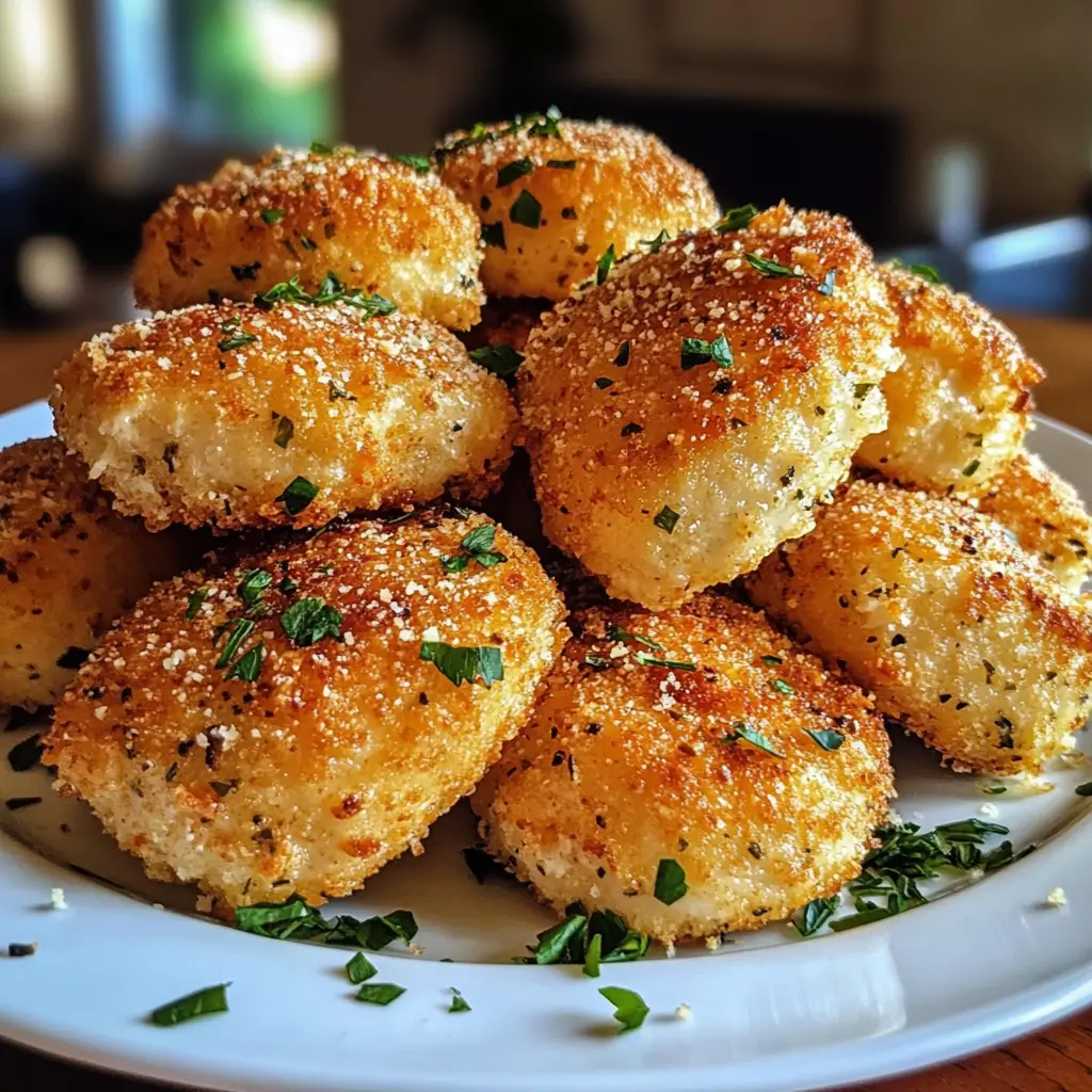 Chicken Parmesan Puff Pillows