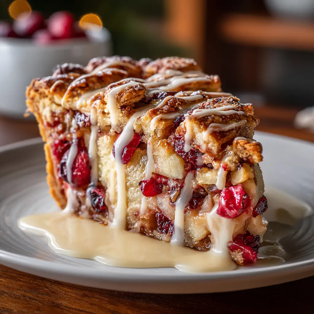 Apple Cranberry Holiday Pie