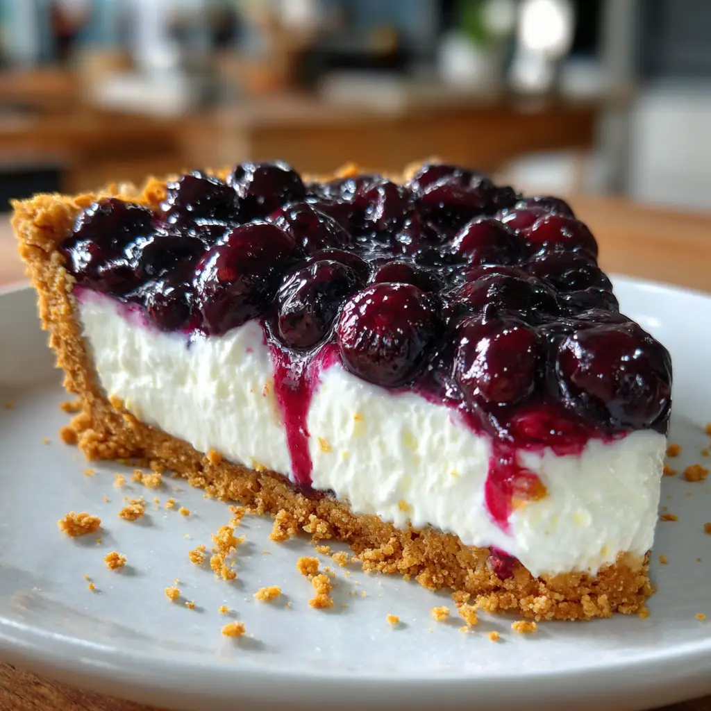 Blueberry Cream Cheese Pie
