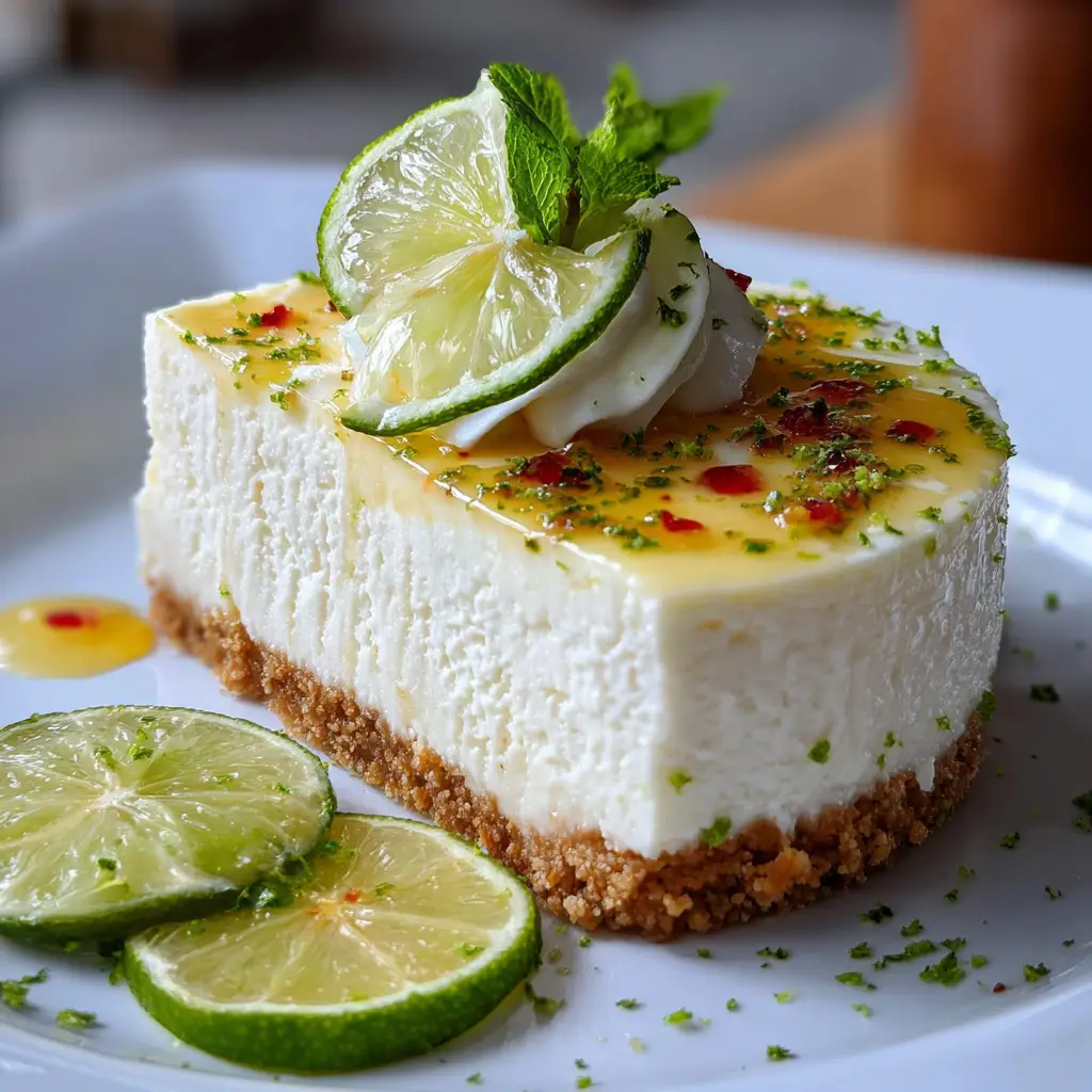Lime Mousse Cheesecake