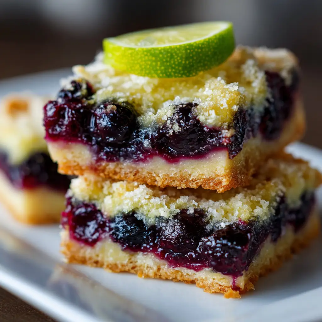 Lemon Blueberry Bars