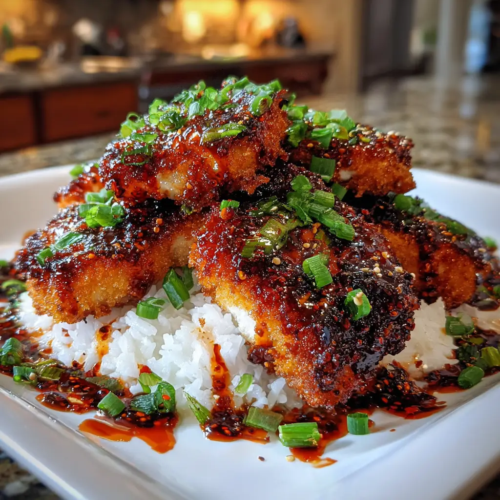Sweet and Spicy Crispy Salmon