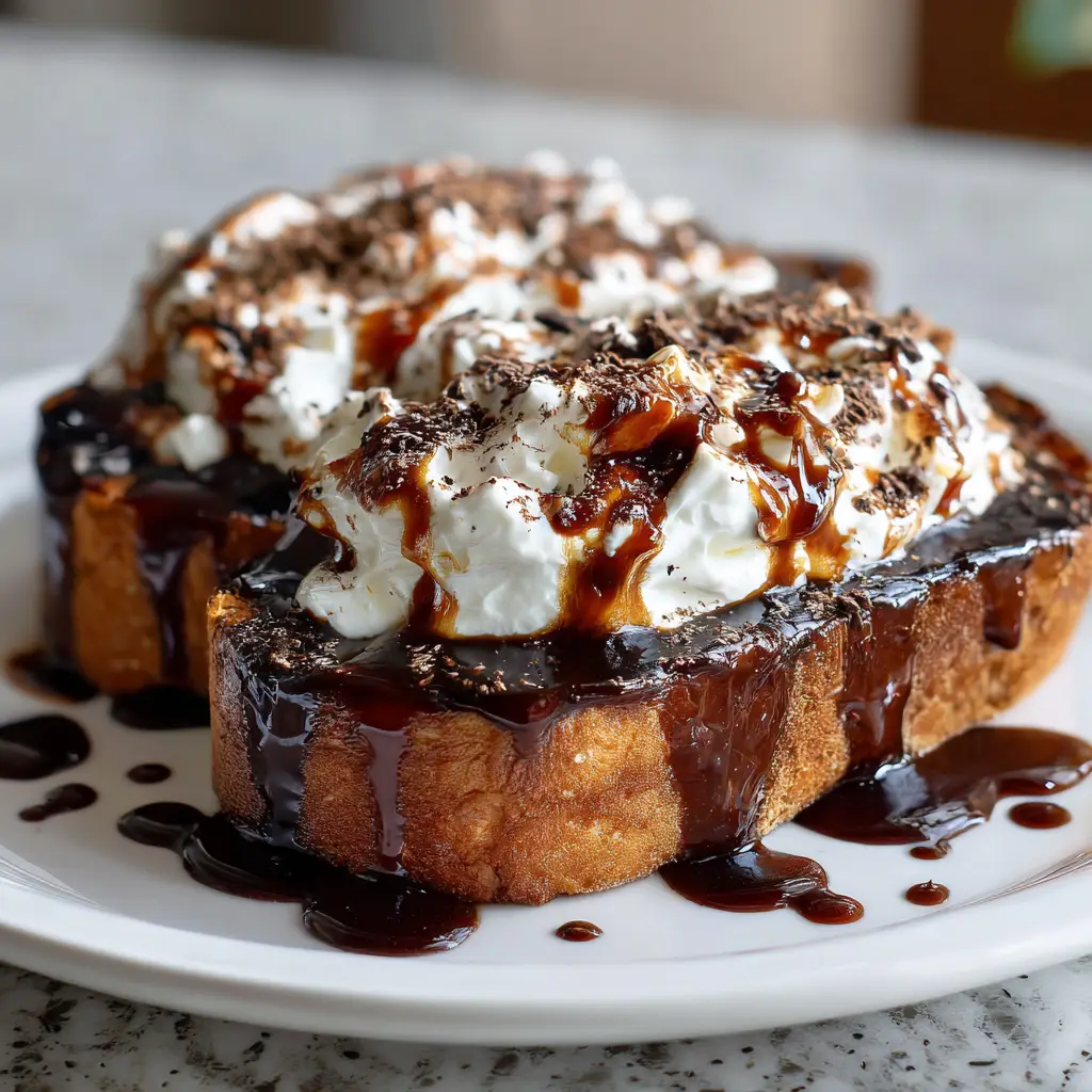 Hot Fudge Brownie Bread
