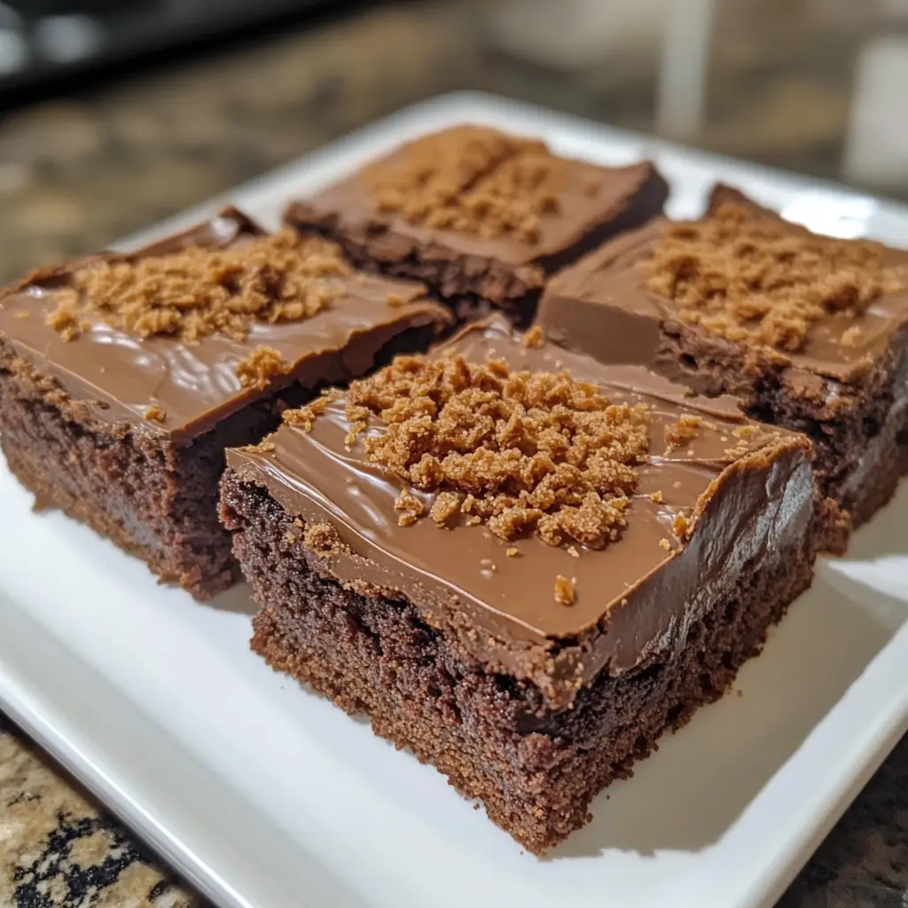 Biscoff Brownies