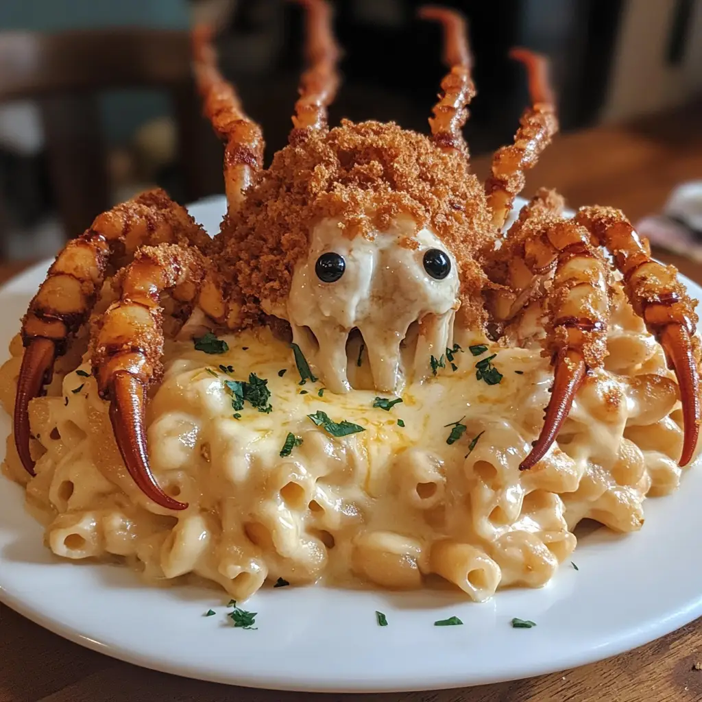 Creepy Crawler Mac and Cheese