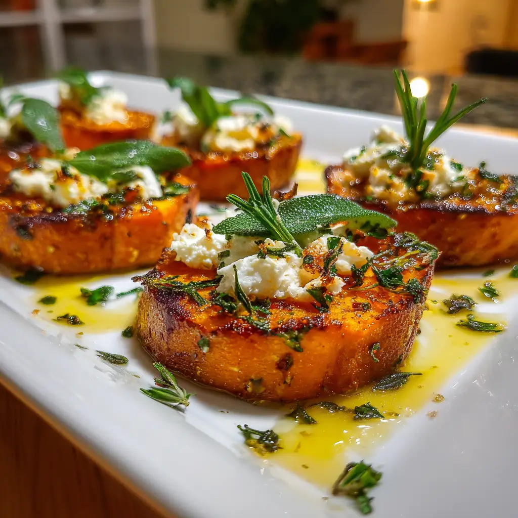Viral Sweet Potato Goat Cheese Sage