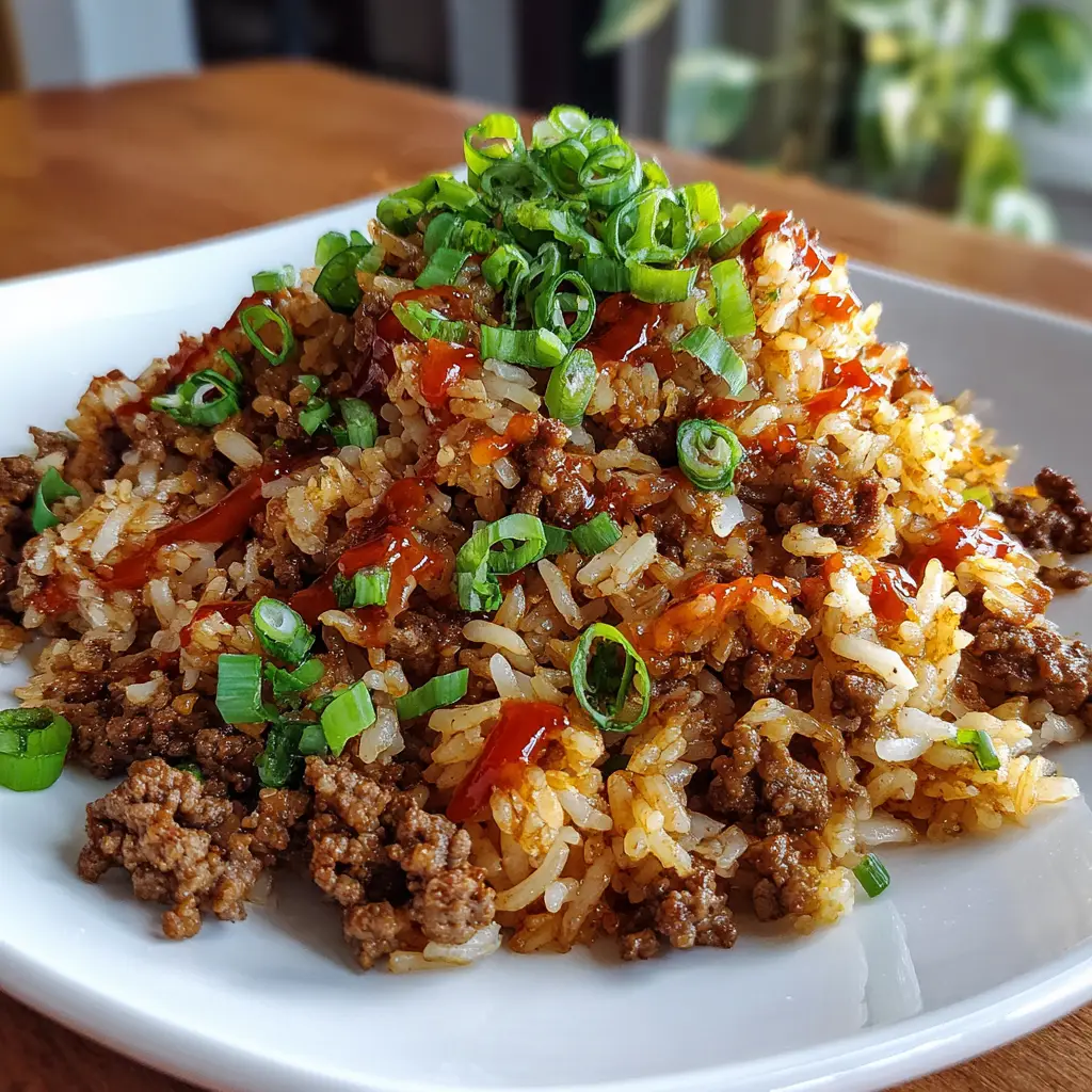 Quick and Tasty Dirty Rice with Ground Beef