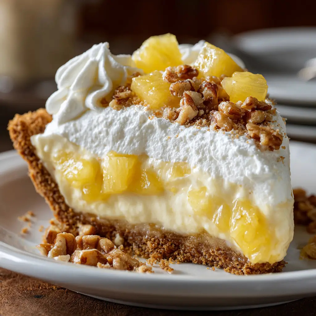 Pineapple Cream Cheese Pie