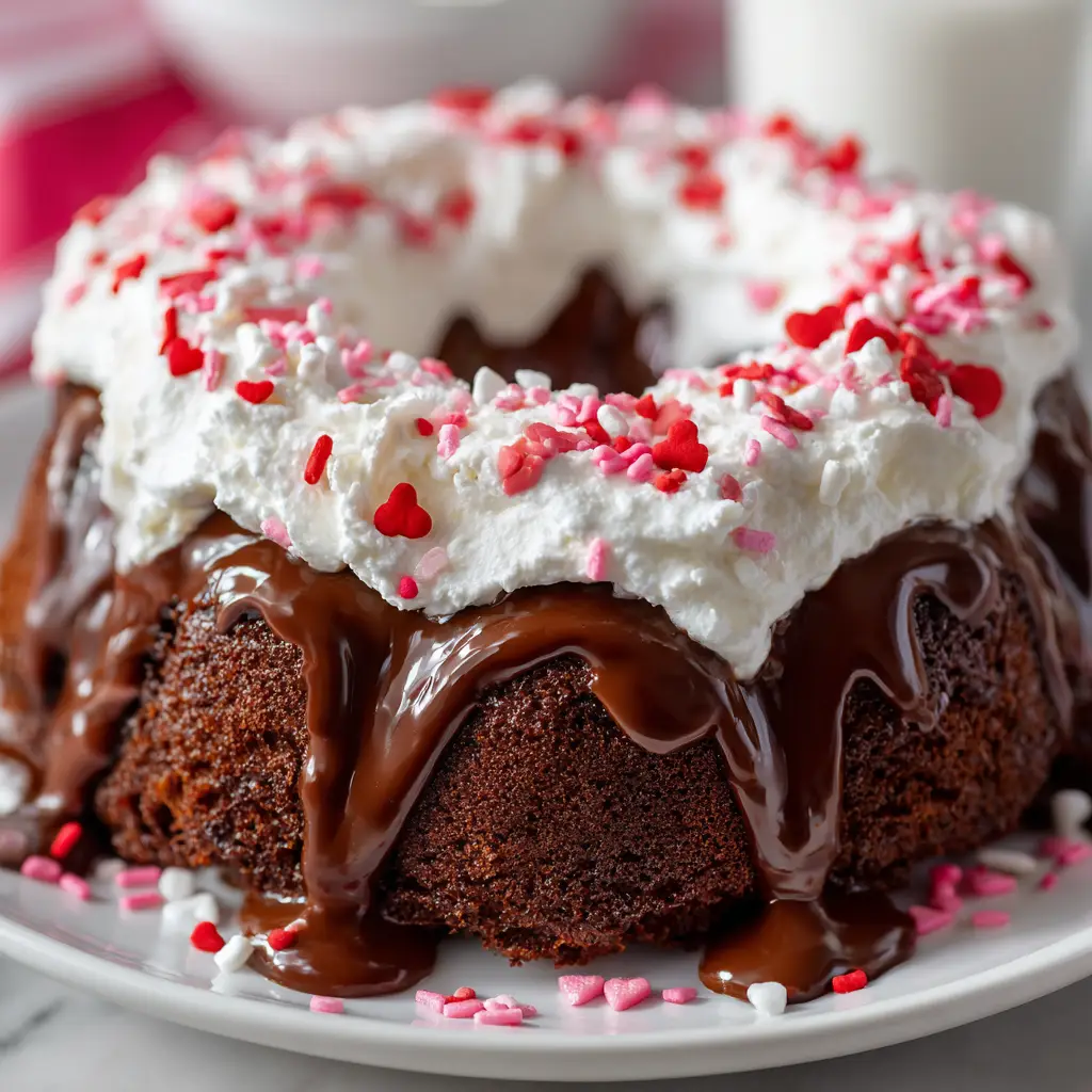 Valentine’s Day Cake Mix Fluff