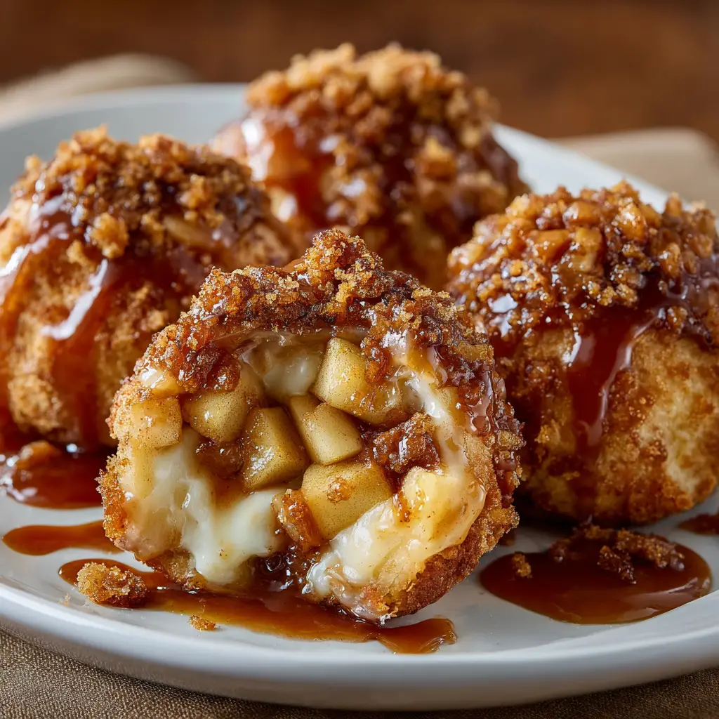Caramel Apple Pie Bombs