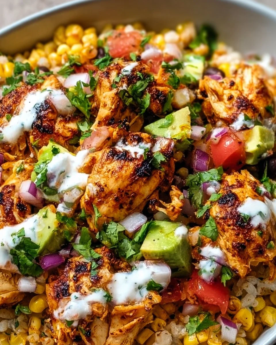 Easy Street Corn Chicken Bowl
