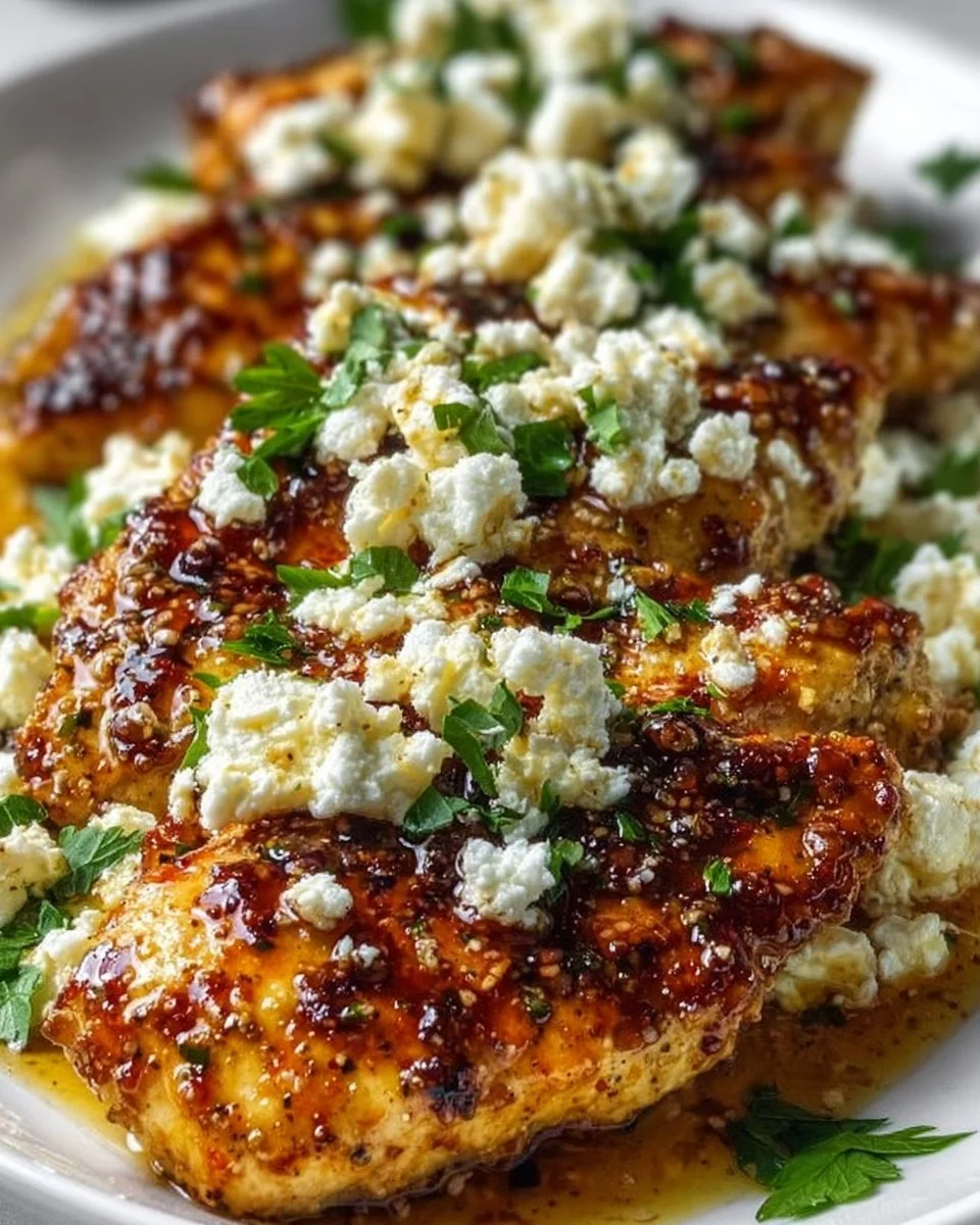 Hot Honey Feta Chicken
